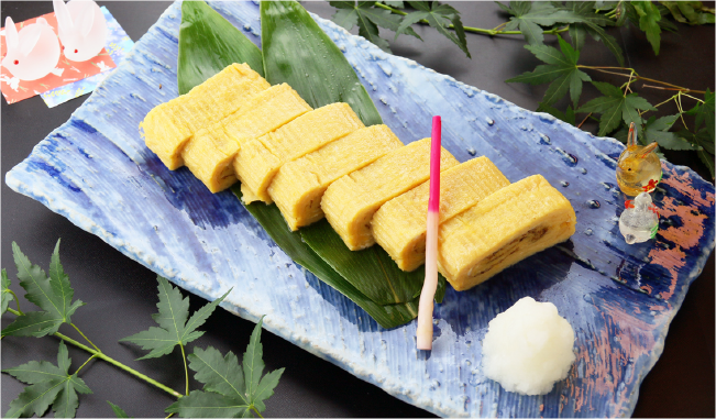 焼きたて玉子焼き